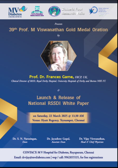 Inauguration & 39th Prof. M Viswanadhan Gold Medal Oration 2025